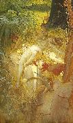 Anders Zorn kvarleksnymf Spain oil painting artist